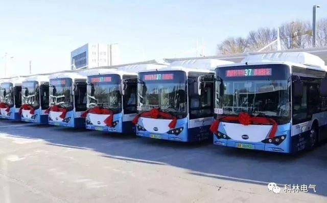 ag官方电子平台电气太原市公交集团充电桩项目