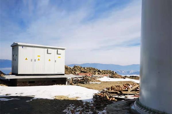 ag官方电子平台电气越西35kV升压箱变项目